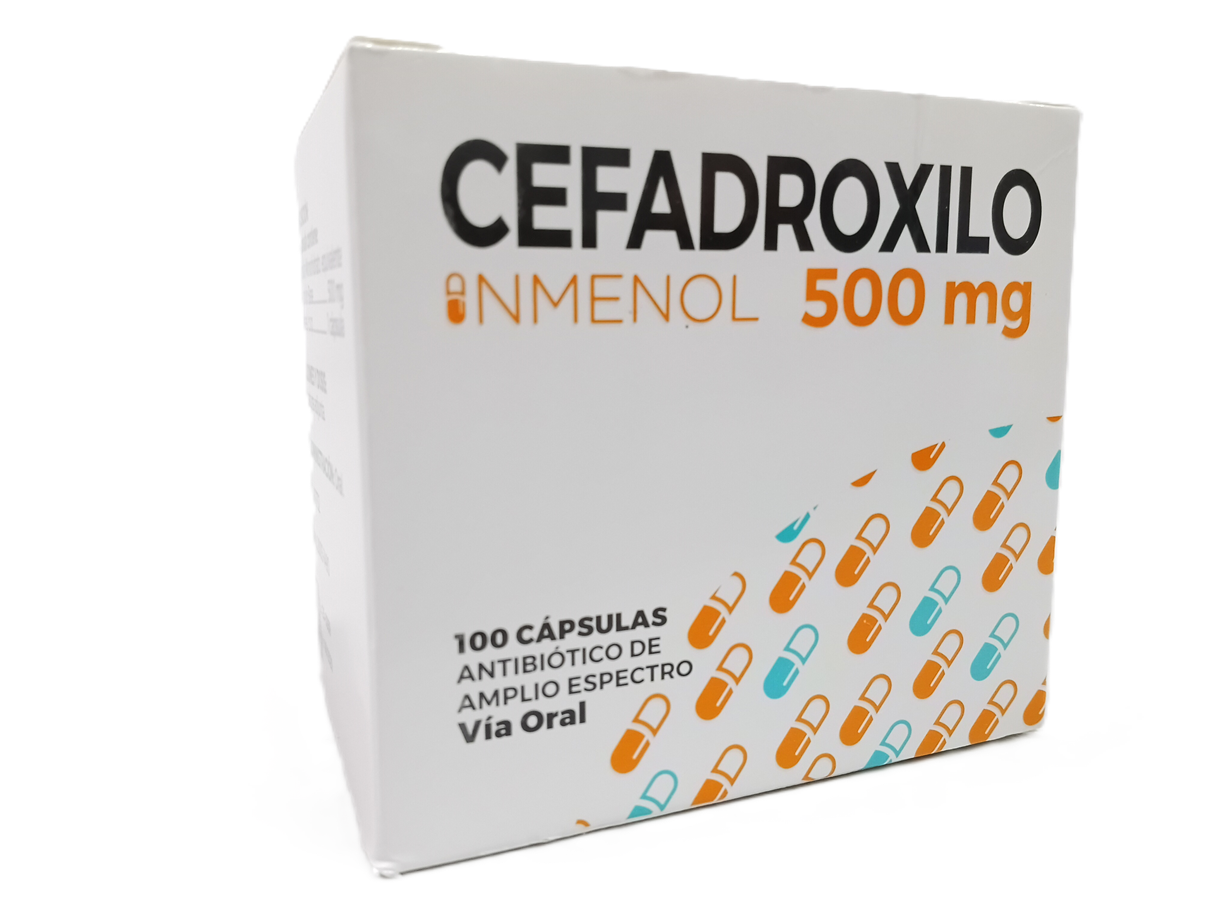 CEFADROXILO CAP 500MG * C/100 - INMENOL