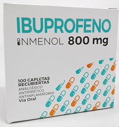 IBUPROFENO 800MG-C/100 INMENOL