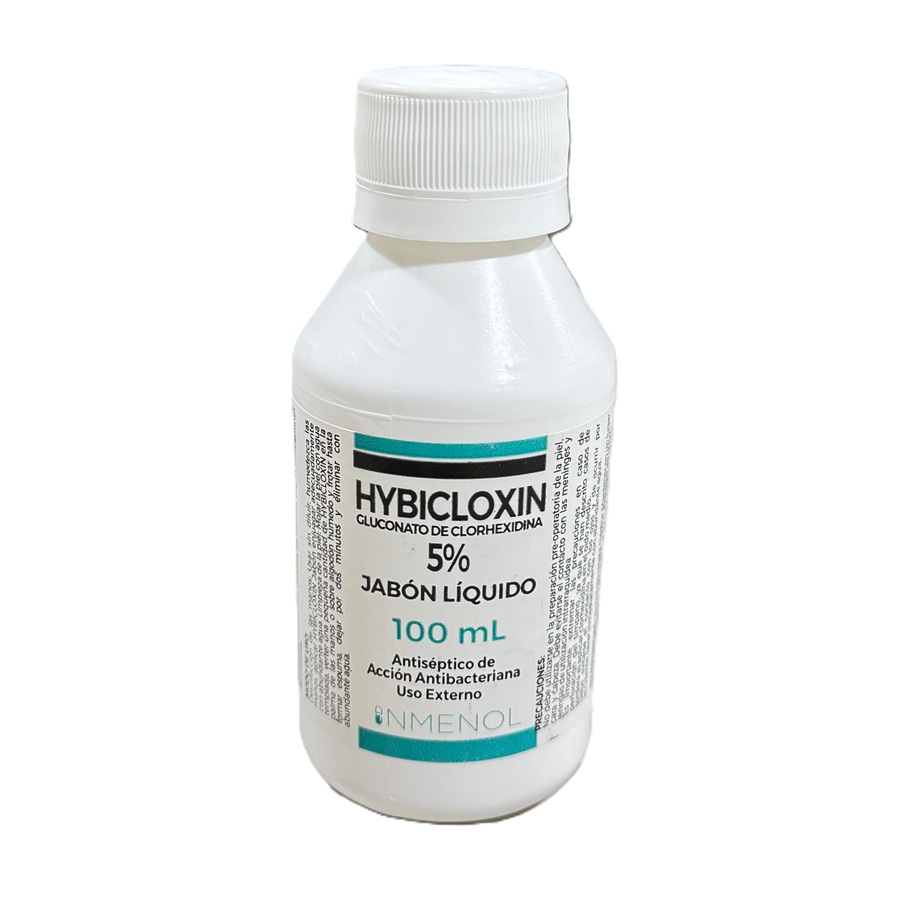 HYBICLOXIN 5% JABON LIQUIDO (CLOREXIDINA ) 100ML INM