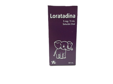 LORATADINA JARABE 5MG/ 5ML 60ML *AARNEXT*