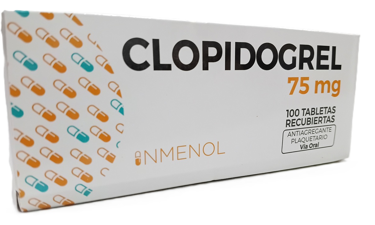 CLOPIDROGEL  TAB 75MG *C/100 -INMENOL