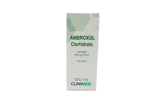 AMBROXOL CLORIDRATO JARABE 15MG/5ML CLINIMED