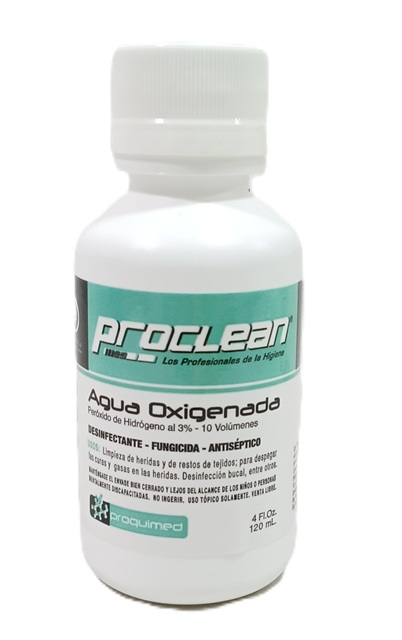 AGUA OXIGENADA 3% 4ONZ PROCLEAN HOSPIFAR