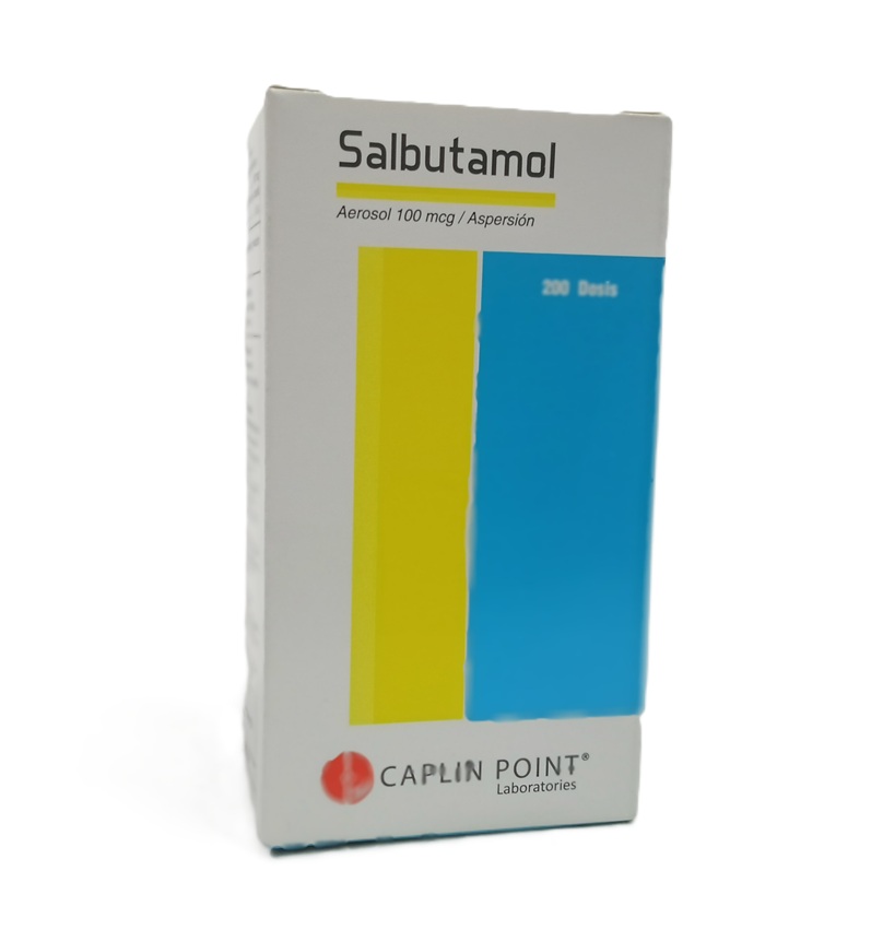 SALBUTAMOL INHALADOR 100MCG