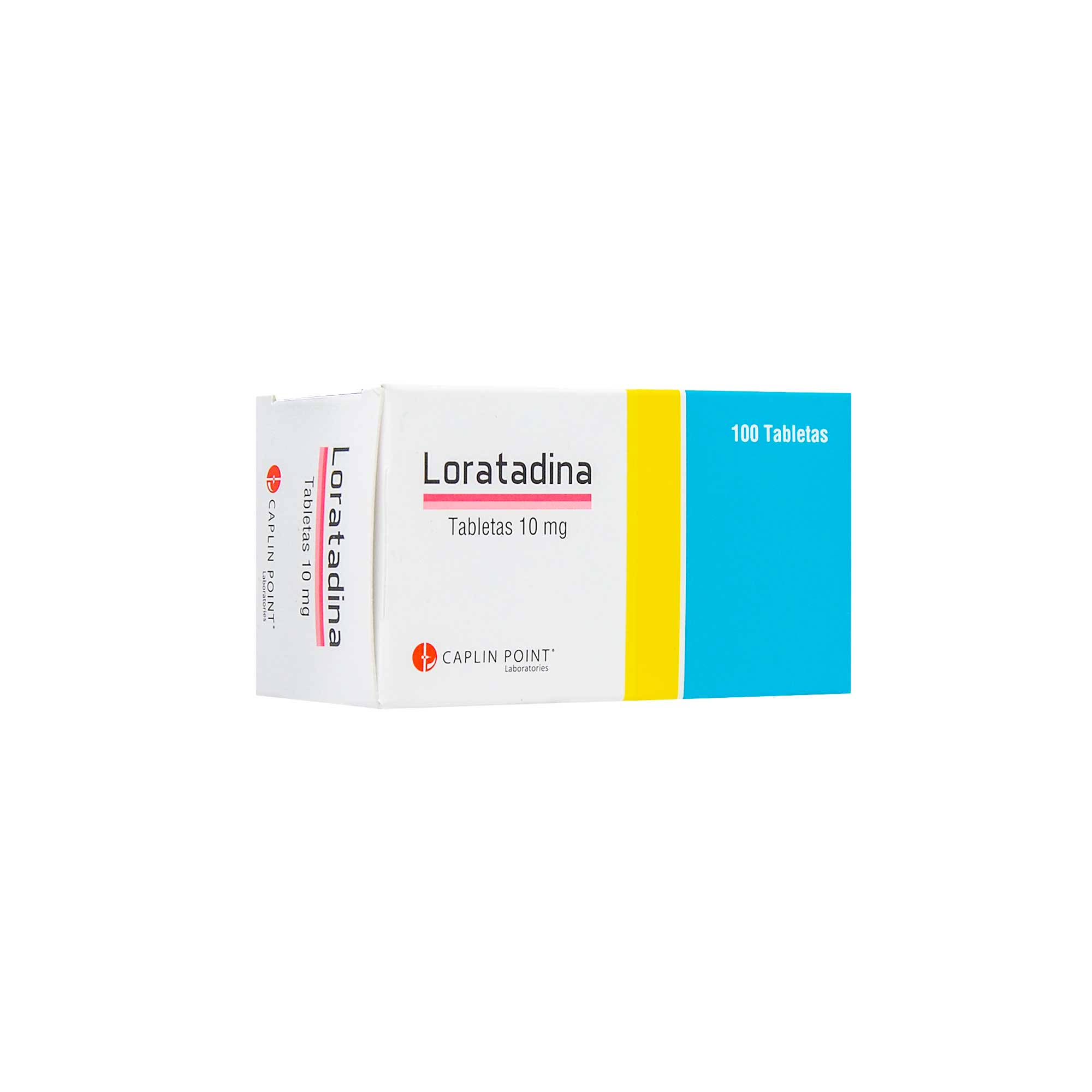 LORATADINA CAPLIN 10MG * 100 TABLETAS