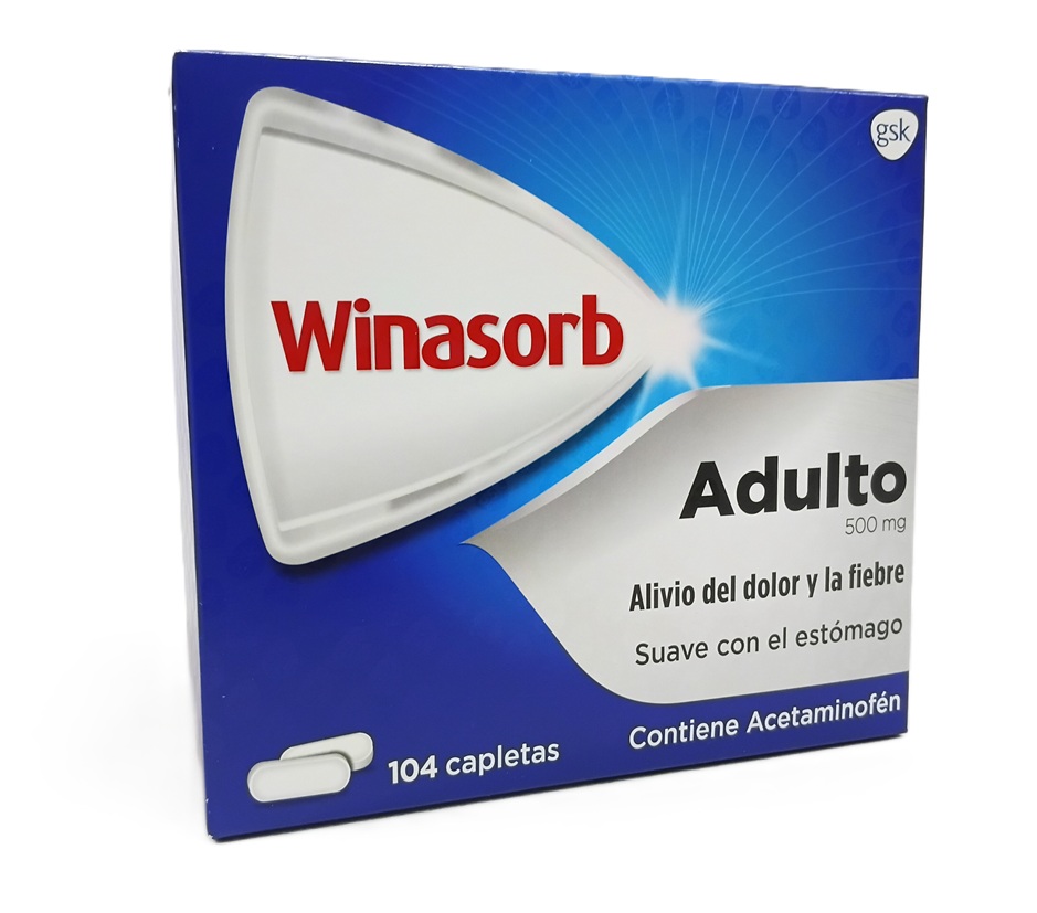 WINASORB ADULTO * 104 CAPLETAS