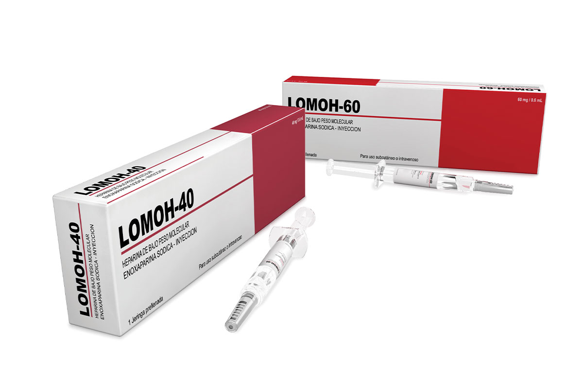 LOMOH - HEPARINA 60 MG INYECCION/UD